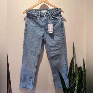 NWT Mango Light Blue Straight Leg Jeans “Blanca”